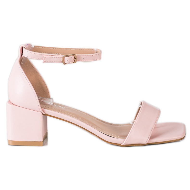 Seastar Sandálias Com Corrente Decorativa rosa