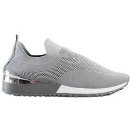 Renda Tênis Cinza Openwork