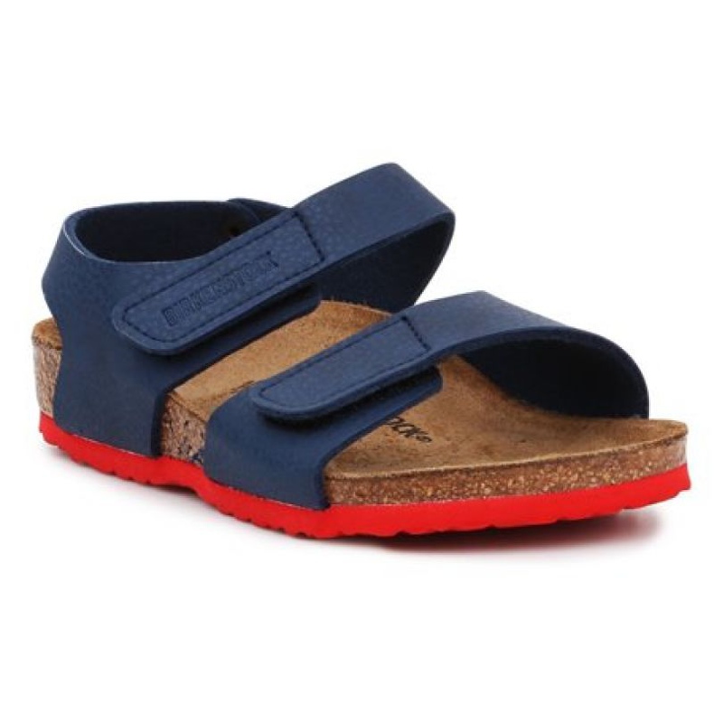 Birkenstock Palu Kids Logo Bs 1019073 preto azul marinho
