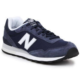 Sapatos New Balance M ML515RSB branco azul marinho