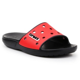 Crocs Classic Colorblock Slide M 206882-0X9 vermelho