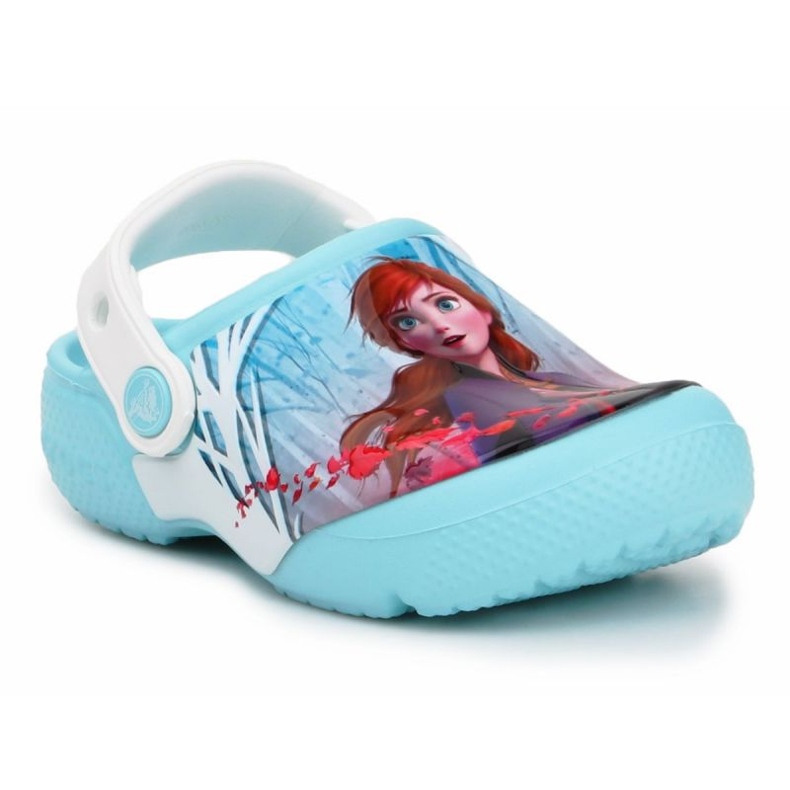 Chinelos Crocs Frozen Fl Ol Disney Frozen 2 Cg 206167-4O9 azul
