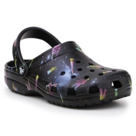 Chinelos Crocs Classic Out Of This World Ii 206818-001 preto