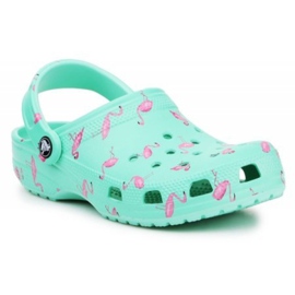 Crocs Classic Vacay Vibes Clog W 206375-6S0 rosa verde Crocs Classic Vacay Vibes Clog W 206375-6S0 rosa verde