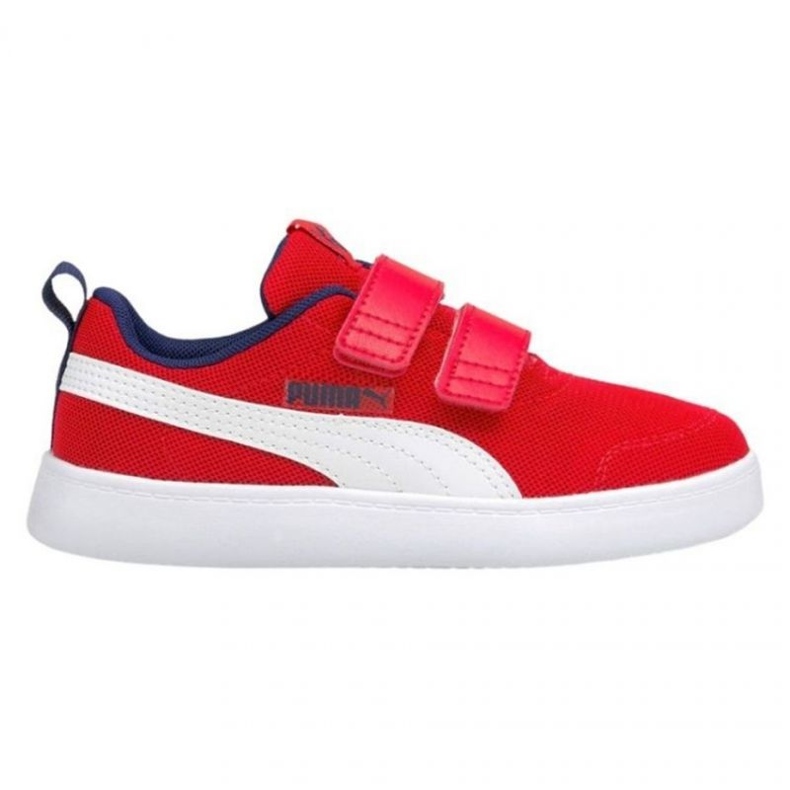 Tênis Puma Courtflex v2 Mesh V 371758 06 vermelho