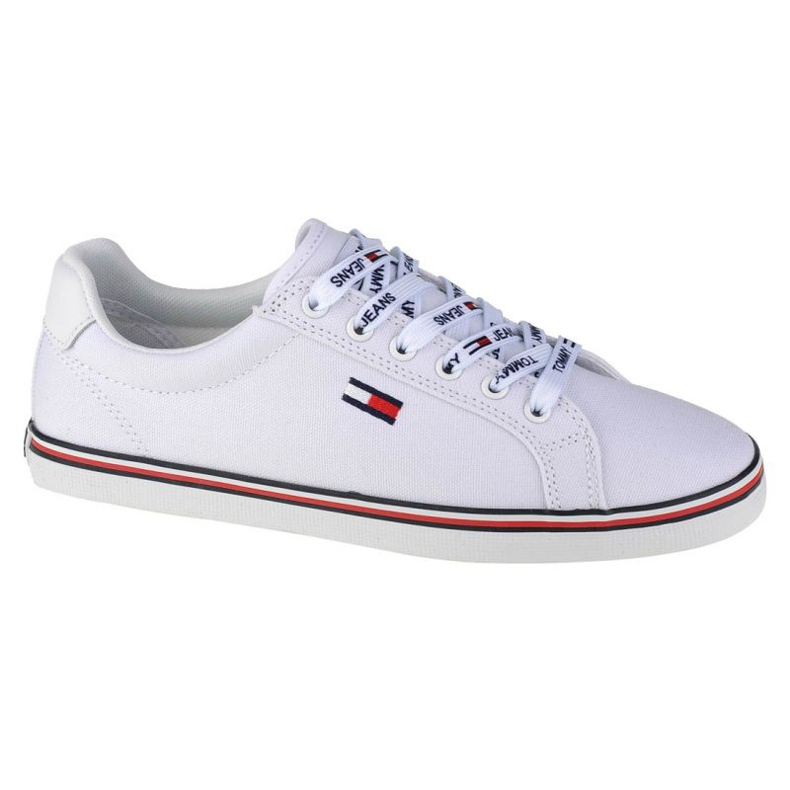 Tênis Tommy Hilfiger Jeans Mono W EN0EN00786-YBS branco