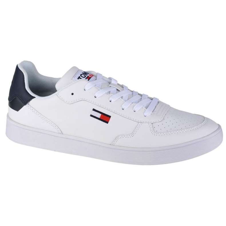 Sapatos Tommy Hilfiger Jeans Reflective Basket W EN0EN01348-OGY branco azul marinho