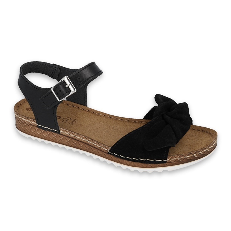 Sapatos femininos sandálias Inblu 158D151 preto