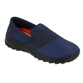 Sapatos femininos Befado 517D007 azul