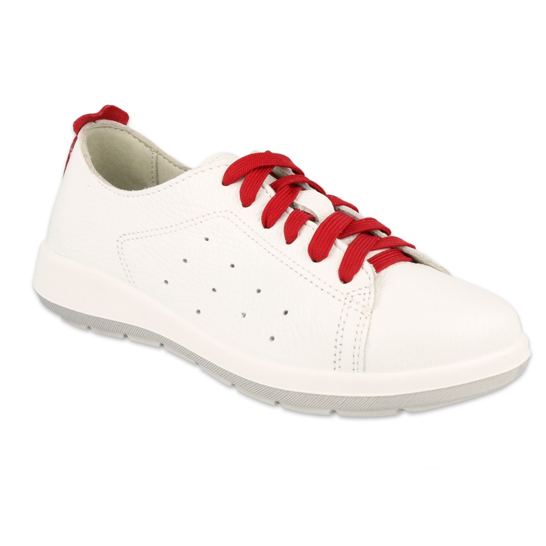 Sapatos femininos Befado 156D008 branco