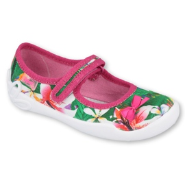 Calçados infantis Befado 114X431 rosa verde