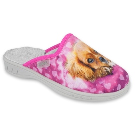 Calçados infantis coloridos Befado 707Y418 rosa