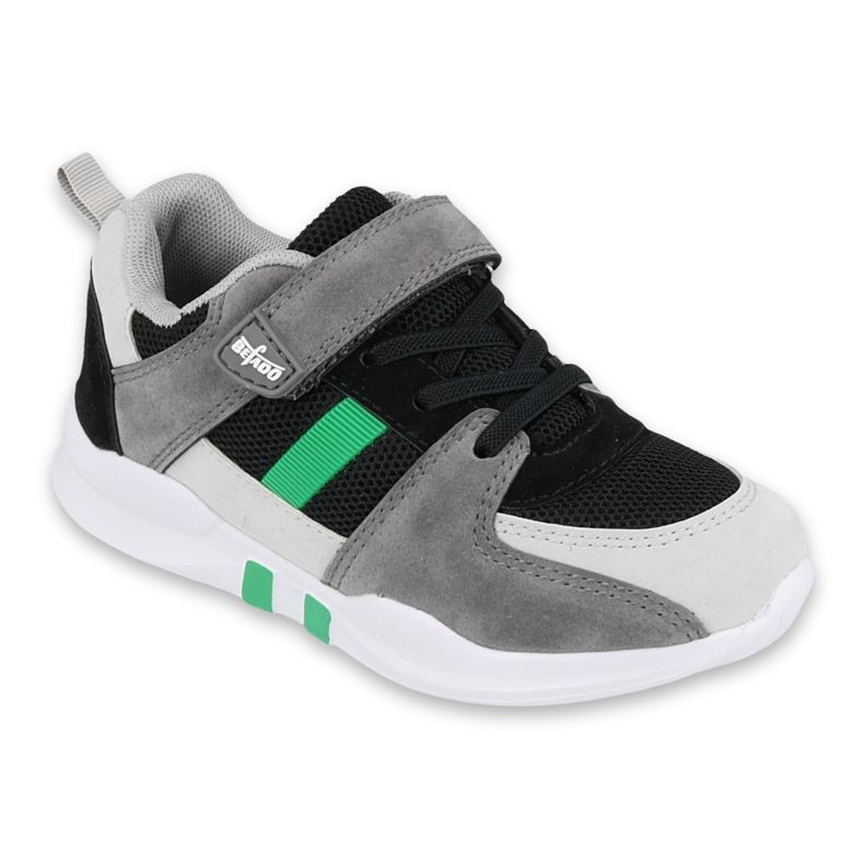 Calçados infantis Befado 516X075 preto cinza