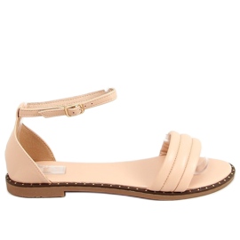 Sandálias de tornozelo rosa 55-93 rosa