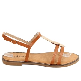 Sandálias femininas Camel N-101 Camel marrom