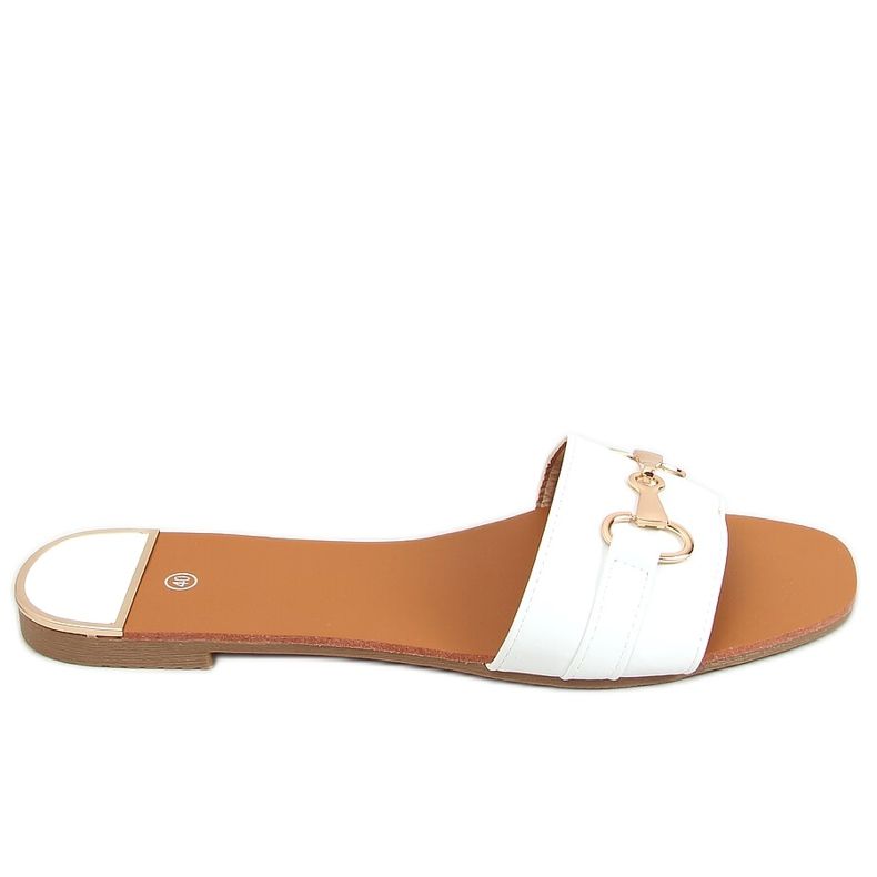 Chinelos femininos brancos N-109 Branco