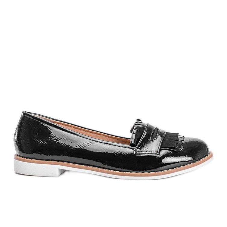 Mocassins laqueados Black Perfect Lady preto