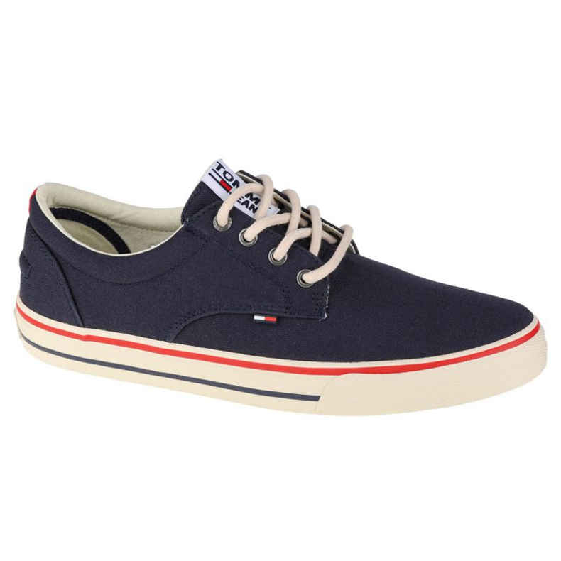 Sapatilhas Tommy Hilfiger Jeans Têxtil M EM0EM00001-006 azul marinho