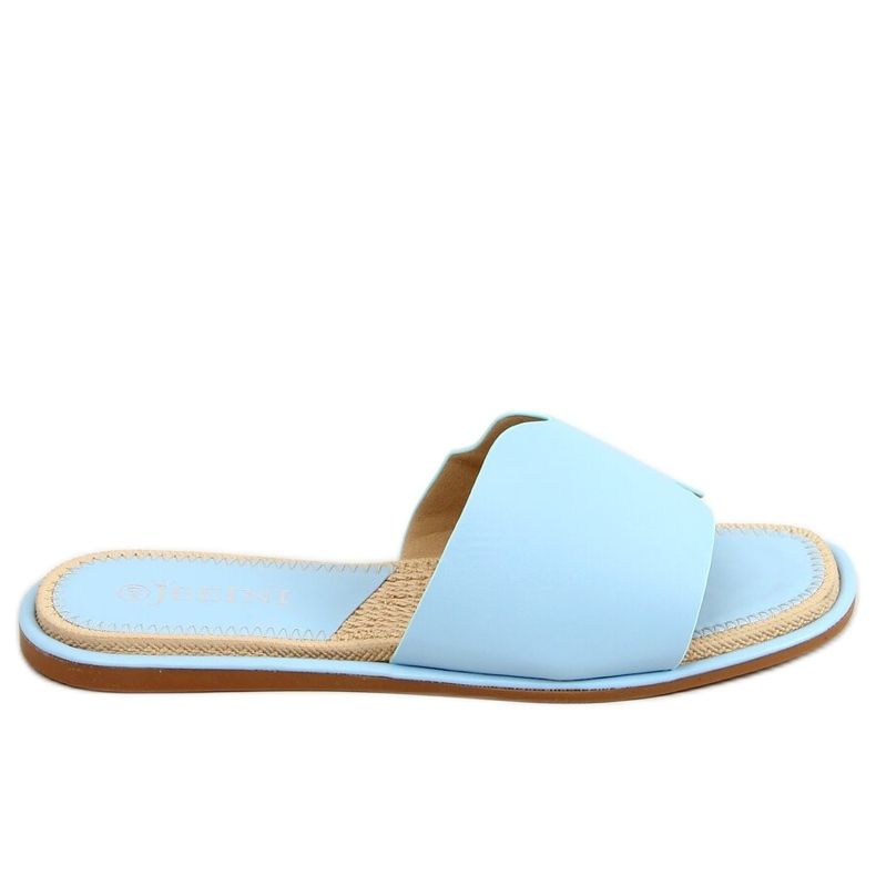 Chinelos femininos azuis 395 Blue azul