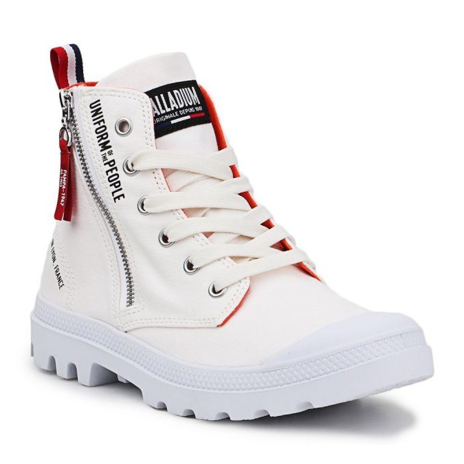 Sapatos Palladium Pampa Hi Outz Puotp U 77023-116 branco azul