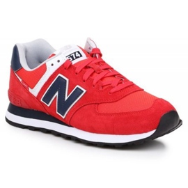 New Balance M ML574SP2 vermelho