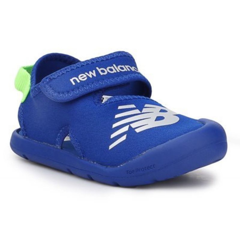 Sandals New Balance Jr Iocrsrrb preto azul Sandals New Balance Jr Iocrsrrb preto azul