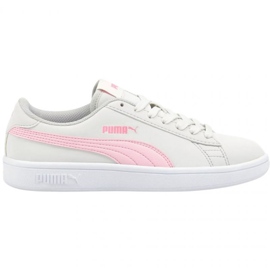 Sapatos Puma Smash v2 Buck Jr 365182 27 branco Sapatos Puma Smash v2 Buck Jr 365182 27 branco