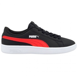 Sapatos Puma Smash v2 Buck Jr 365182 26 preto