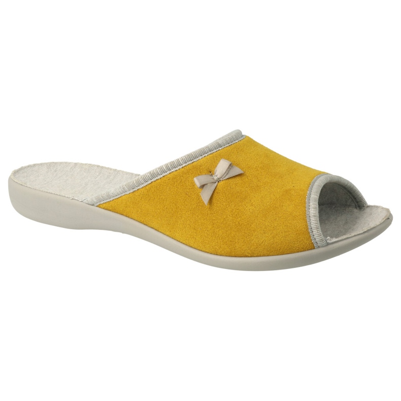 Sapatos femininos Befado pu 254D118 amarelo