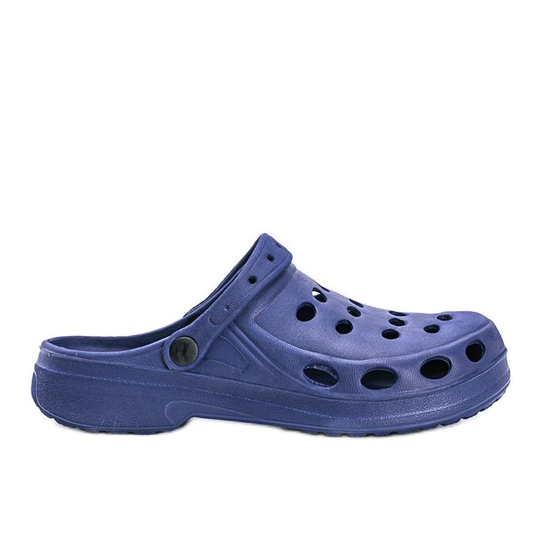 Chinelos azuis marinho de David para homens azul marinho