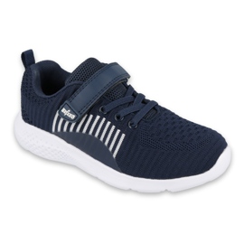 Sapatos juvenis Befado 516Q061 azul marinho