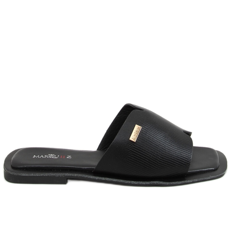 Chinelos femininos negros 3526 pretos