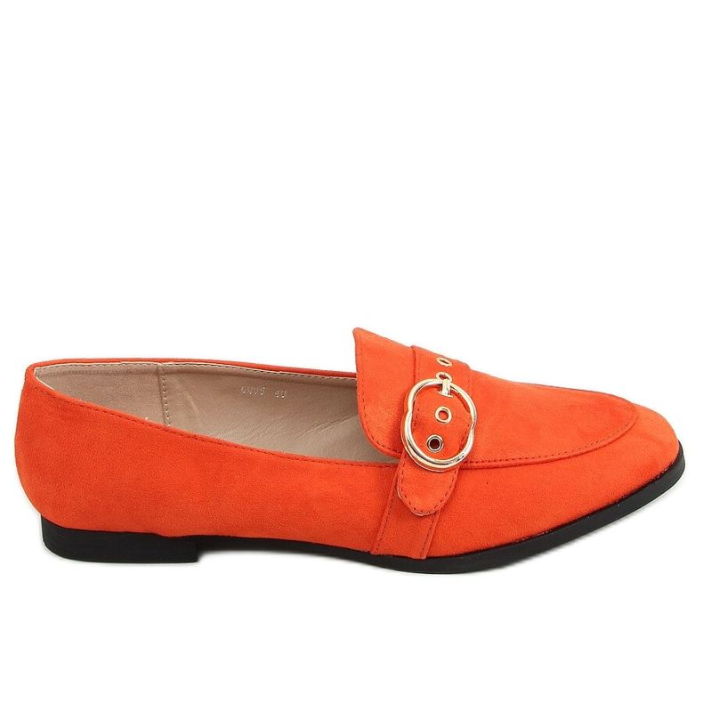 Mocassins femininos laranja GQ05 Orange