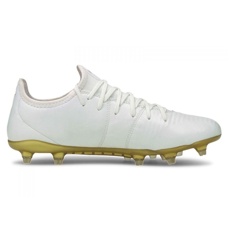 Chuteiras Puma King Pro M Fg 09 branco branco
