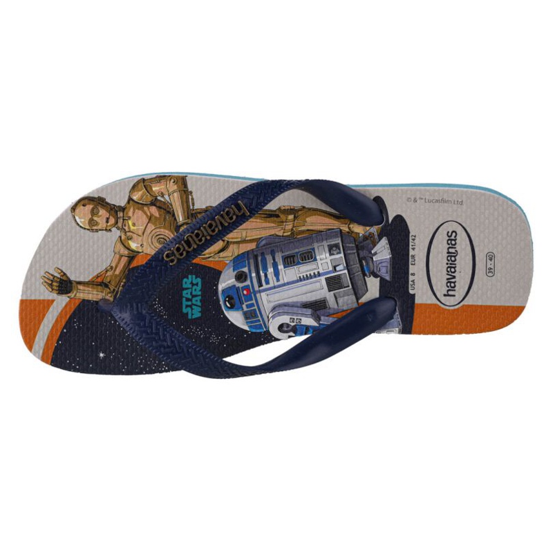 Havaianas Stars Wars M 4135185-0031 chinelos azul marinho
