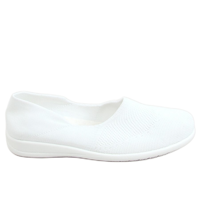 IC05 White Sock Ballerinas branco