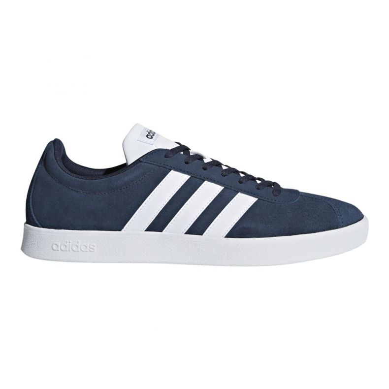 Sapatos Adidas Vl Court 2.0 M DA9854 branco azul marinho