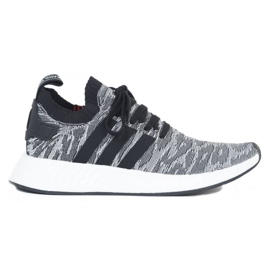 Sapatos adidas NMD_R2 Pk M BY9409 preto cinza Sapatos adidas NMD_R2 Pk M BY9409 preto cinza