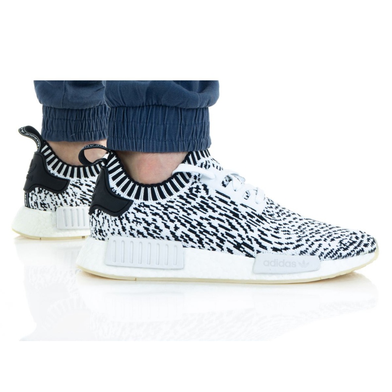 Sapatos adidas NMD_R1 Pk M BZ0219 branco preto