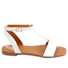 Sandálias com corrente branca HY23-11 White branco Sandálias com corrente branca HY23-11 White branco