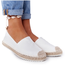 Alpercatas com sola trançada Big Star HH274493 Branco bege