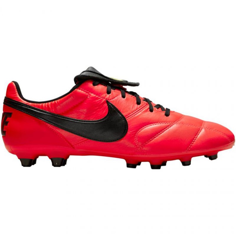 Chuteiras Nike The Premier Ii Fg M 917803 607 vermelho laranjas e tintos