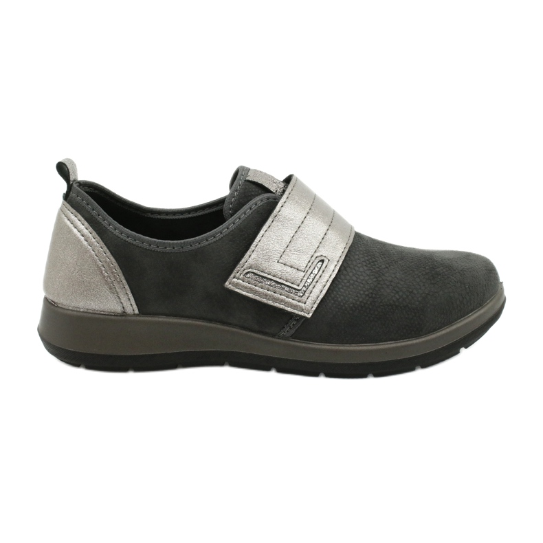 Sapatos femininos de Dr.orto Befado 156d003 Black-Share cinza
