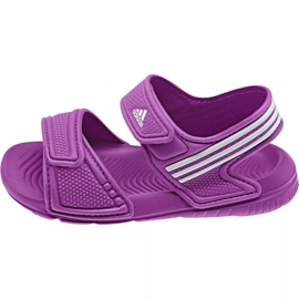 Sandálias Adidas Akwah 9 Kids B40662 roxo azul