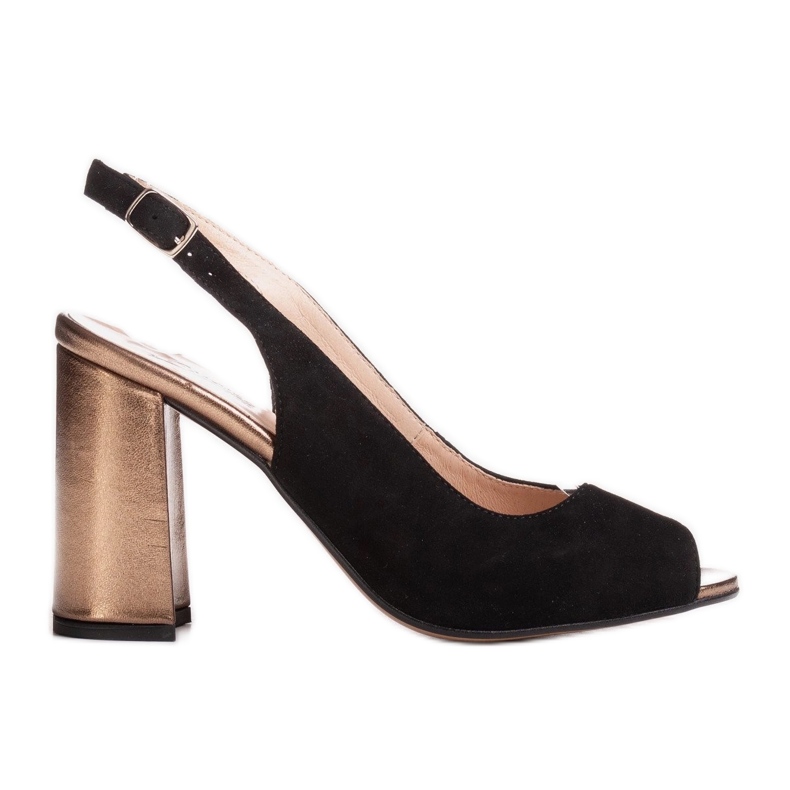 Marco Shoes Sandálias pretas 1096P Marco preto