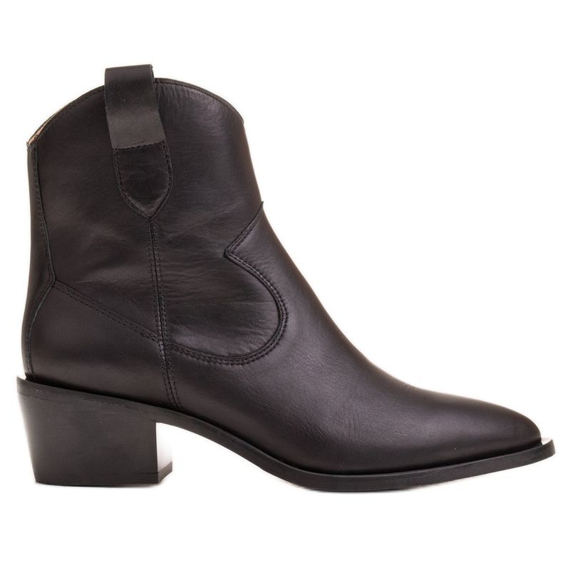 Marco Shoes Botas de cowboy pretas 1403B Marco preto