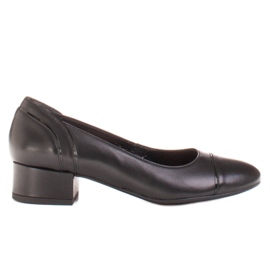 Radoskór Sapatilhas femininas negras clássicas para um pé mais largo preto Radoskór Sapatilhas femininas negras clássicas para um pé mais largo preto