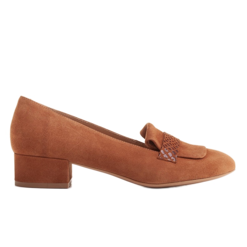 Radoskór Sapatilhas femininas marrons clássicas para um pé mais largo castanho Radoskór Sapatilhas femininas marrons clássicas para um pé mais largo castanho