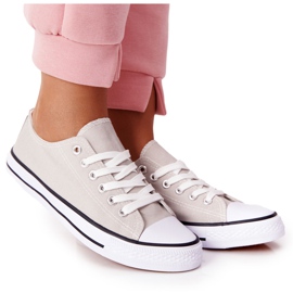 Tênis clássico feminino cinza Omerta