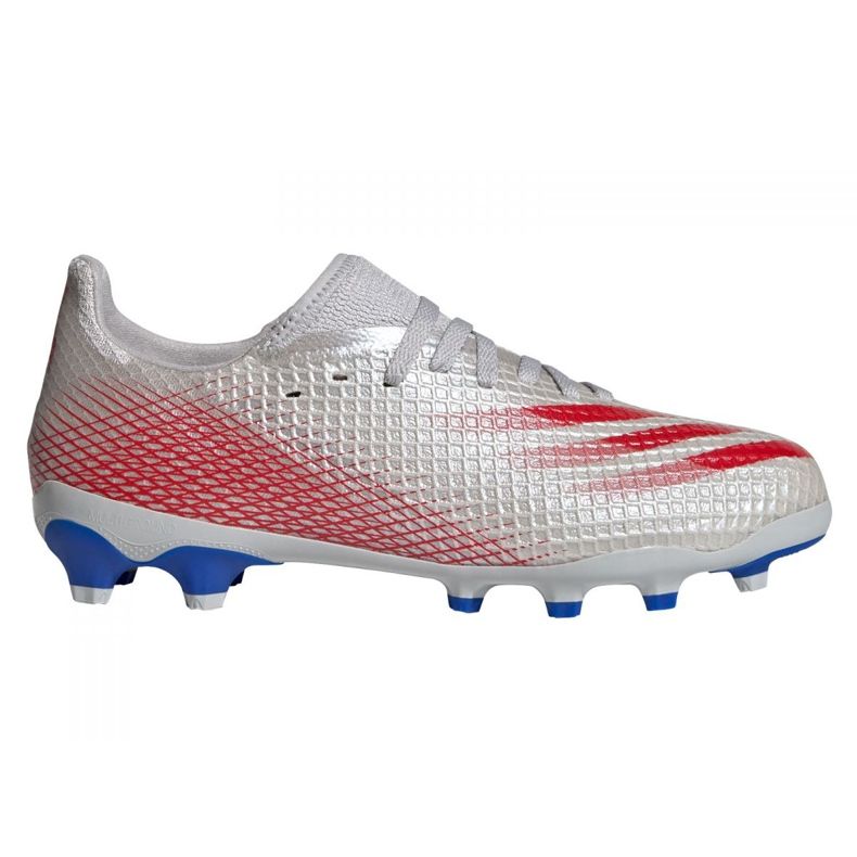 Sapatos Adidas Jr X Ghosted.3 Mg Jr FY7290 multicolorido cinza Sapatos Adidas Jr X Ghosted.3 Mg Jr FY7290 multicolorido cinza